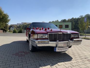 auto do ślubu Cadillac DeVille