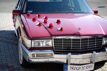 auto do ślubu Cadillac DeVille