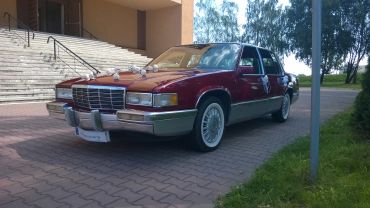 auto do ślubu Cadillac DeVille